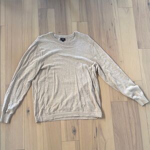 Beige Long Sleeve J Crew Sweater